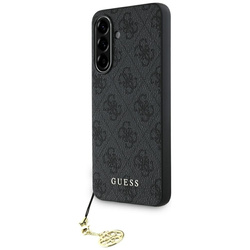 Guess 4G Charms Collection - Etui do Samsung Galaxy A56 5G (czarny) (GUHCSA56GF4GGR)