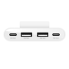 Belkin Hub 4 port USB Power Extender 2xC 2xA 30W Biały (BUZ001BT2MWHB7)