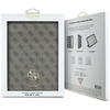 Guess Magnetic 4G Big Logo - Etui iPad Air 11” M3 (2025) / iPad Air 11” M2 (2024) (brązowy) (GUFC11RM24PS4SGW)