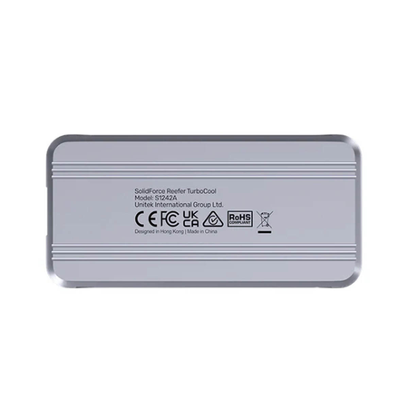 Unitek Aktywnie chłodzona obudowa M2 NvMe SSD USB4 40Gbps (S1242AGY01-EU)