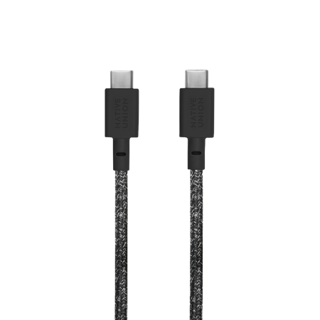 Native Union Belt Cable - kabel USB-C - USB-C, 1,2 m (cosmos) (BELT-C-CS-BLK-2-NP)