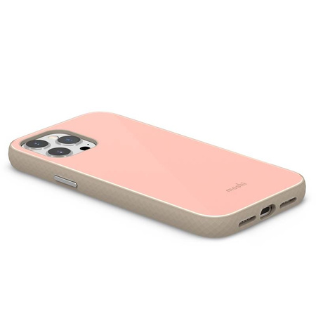 Moshi iGlaze Slim Hardshell Case - Etui iPhone 13 Pro Max (system SnapTo) (Dahlia Pink) (99MO132013)