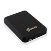 Guess Metal Script Logo MagSafe - Power Bank indukcyjny 5000 mAh 15W MagSafe (czarny) (GUPBM5ALGSGK)