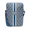 Guess 4G Stripes Tablet Bag - Torba na tablet 10" (Niebieski) (GUTB10P4RPSB)