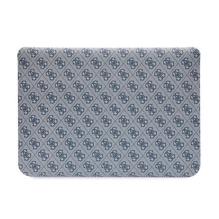 Guess 4G Stripe Metal Logo Computer Sleeve - Etui na notebooka 14" (Niebieski) (GUCS14PS4SGB)