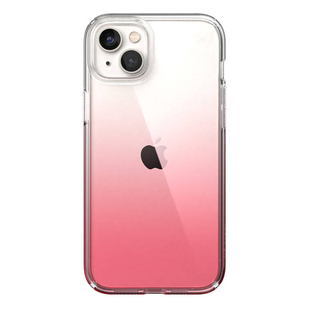 Speck Presidio Perfect-Clear + Ombre - Etui iPhone 15 Plus / 14 Plus z powłoką MICROBAN (Clear / Vintage Rose Fade) (150122-9509)