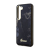 Guess Golden Marble Collection - Etui Samsung Galaxy S23+ (czarny) (GUHCS23MHTMRSK)