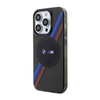 BMW Tricolor Stripes MagSafe - Etui iPhone 14 Pro Max (Szary) (BMHMP14XHDTK)