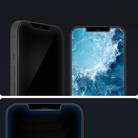 Spigen Glas.TR EZ Fit 2-Pack - Szkło hartowane do iPhone 12 / iPhone 12 Pro 2 szt (AGL01801)