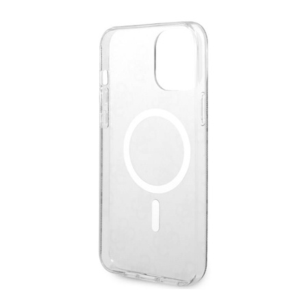 Guess 4G MagSafe - Etui iPhone 13 Pro Max (Czarny) (GUHMP13XH4STK)
