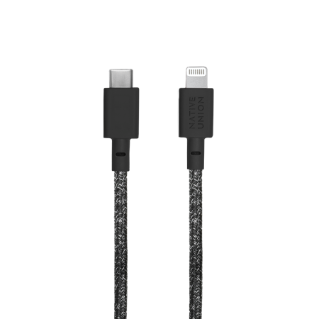 Native Union Belt Cable XL - kabel USB-C - lightning, 3 m (cosmos) (BELT-CL-CS-BK-3-NP)