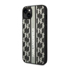 Karl Lagerfeld Monogram Stripe - Etui iPhone 14 Plus (szary) (KLHCP14MPGKLSKG)