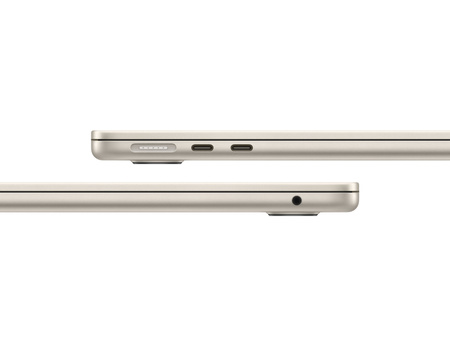 Apple MacBook Air 13,6” M4 (10 CPU, 10 GPU) 24GB RAM, 512GB SSD, 70W - Księżycowa poświata (MC6A4ZE/A/70W)