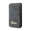 Guess Wallet Cardslot Stand MagSafe 4G Classic Logo - Portfel magnetyczny z funkcją standu (czarny) (GUWMSHG4SHK)