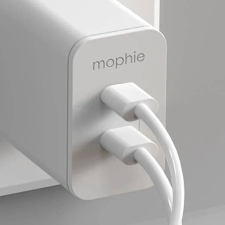 Mophie Gan Charger - ładowarka sieciowa 45W - biała (409909299)