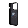 BMW Quilted Tricolor MagSafe - Etui iPhone 15 Pro (czarny) (BMHMP15L22PVTK)