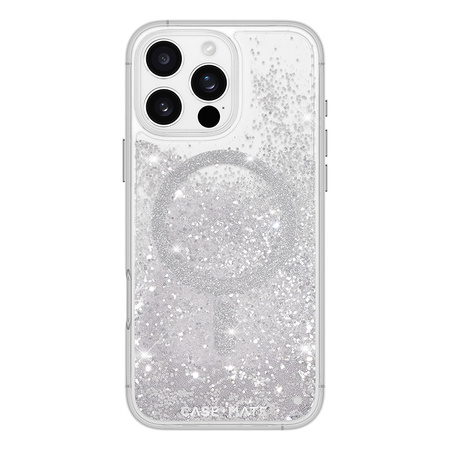 Case-Mate Waterfall MagSafe - Etui iPhone 16 Pro Max (Silver) (CM054612)