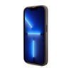 Guess GCube Stripes MagSafe - Etui iPhone 14 Pro Max (Brązowy) (GUHMP14XHGCFSEW)