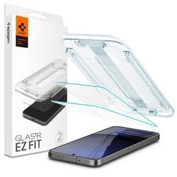 Spigen GLAS.TR EZ FIT 2-Pack - Szkło hartowane do Samsung Galaxy A56 5G / S24 FE (2 sztuki) (AGL08729)