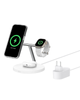 Belkin Stacja do ładowania bezprzewodowego na iPhone, Apple Watch, AirPods, Qi2 15W, biała (WIZ032KQWH)