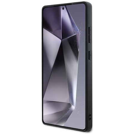 Guess Fixed Glitter Big 4G Metal Logo - Etui do Samsung Galaxy S25 Ultra (różowy) (GUHCS25LHG4SGP)