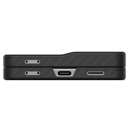 Spigen Airskin Aramid - Etui do Samsung Galaxy Z Flip 7 (Black) (ACS09564)