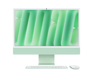 Apple iMac 24" M4 (8 CPU, 8 GPU) 24GB RAM 256GB SSD - Zielony (MWUE3ZE/A/R1)