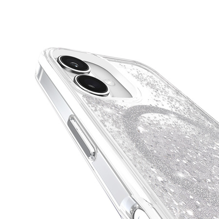 Case-Mate Waterfall MagSafe - Etui iPhone 16 (Silver) (CM054596)