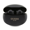 Guess True Wireless Classic EST BT5.3 - Słuchawki TWS + etui ładujące (czarny) (GUTWST50EK)