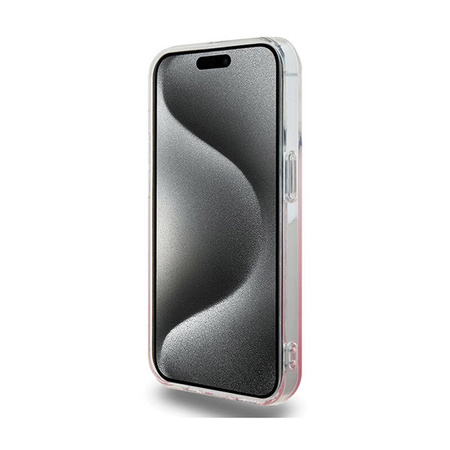 Hello Kitty IML Gradient Electrop Kitty Head - Etui iPhone 13 Pro (różowy) (HKHCP13LHDGKEP)