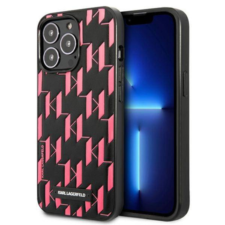 Karl Lagerfeld Monogram Plaque - Etui iPhone 13 Pro Max (KLHCP13XMNMP1P)