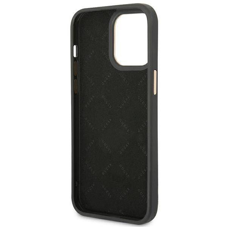 Guess 4G Metal Camera Outline Case – Etui iPhone 14 Pro Max (Czarny) (GUHCP14XHG4SHK)