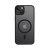 Crong Hybrid Frost MAG Cover - Etui iPhone 15 Plus MagSafe (czarny) (CRG-HFM-IP1567-BLK)