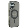 Guess IML Rhinestones MagSafe - Etui iPhone 16 Plus (czarny) (GUHMP16MPFTDTEK)