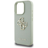 Guess Grained Big 4G Logo Small Classic Logo - Etui do iPhone 16 Pro (zielony) (GUHCP16LPGT4MBN)