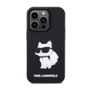 Karl Lagerfeld 3D Rubber NFT Choupette - Etui iPhone 14 Pro (Czarny) (KLHCP14L3DRKHNK)