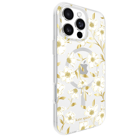 Kate Spade New York Protective Gems MagSafe - Etui iPhone 16 Pro Max (Sunshine Floral) (KS054468)