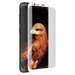 X-Doria Armour 3D Glass - Szkło ochronne 9H na Samsung Galaxy S8 (biała ramka) (457606)