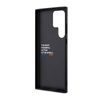 BMW Leather Hot Stamp Tricolor - Etui Samsung Galaxy S23 Ultra (czarny) (BMHCS23L22PTDK)