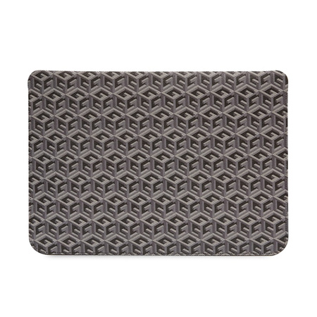 Guess GCube Stripes Computer Sleeve - Etui na notebooka 16" (Czarny) (GUCS16HGCFSEK)