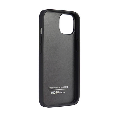 Audi Synthetic Leather - Etui iPhone 14 (Czarny) (AU-TPUPCIP14-TT/D1-BK)