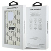Karl Lagerfeld IML Choupette Head Electroplated - Etui iPhone 16 Pro (przezroczysty) (KLHCP16LHKLPCHT)