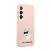 Karl Lagerfeld Silicone NFT Choupette - Etui Samsung Galaxy S23 (różowy) (KLHCS23SSNCHBCP)