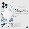 Kate Spade New York Protective Gems MagSafe - Etui iPhone 16 Pro Max (Flowerbed Blue) (KS054464)