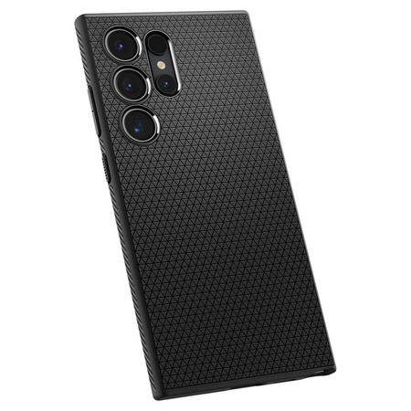 Spigen Liquid Air - Etui do Samsung Galaxy S24 Ultra (Matte Black) (ACS07287)