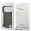 Guess Grained Ring MagSafe - Etui iPhone 17 Pro Max (czarny) (GUHMP17XPGHSMMK)