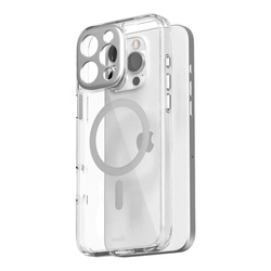 Moshi iGlaze MagSafe - Etui iPhone 16 Pro Max (Luna Silver) (99MO241014)