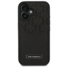 Karl Lagerfeld Cardslots Monogram - Etui iPhone 16 (czarny) (KLHCP16SPGKHPRPK)