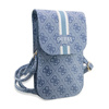 Guess 4G Stripes - Torebka crossbody na telefon (niebieski) (GUWBP4RPSB)