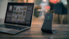 XVIDA Fast Charging Desk Stand - Ładowarka bezprzewodowa z uchwytem magnetycznym, aluminium (QC 2.0) (FCDST-01B-EU)